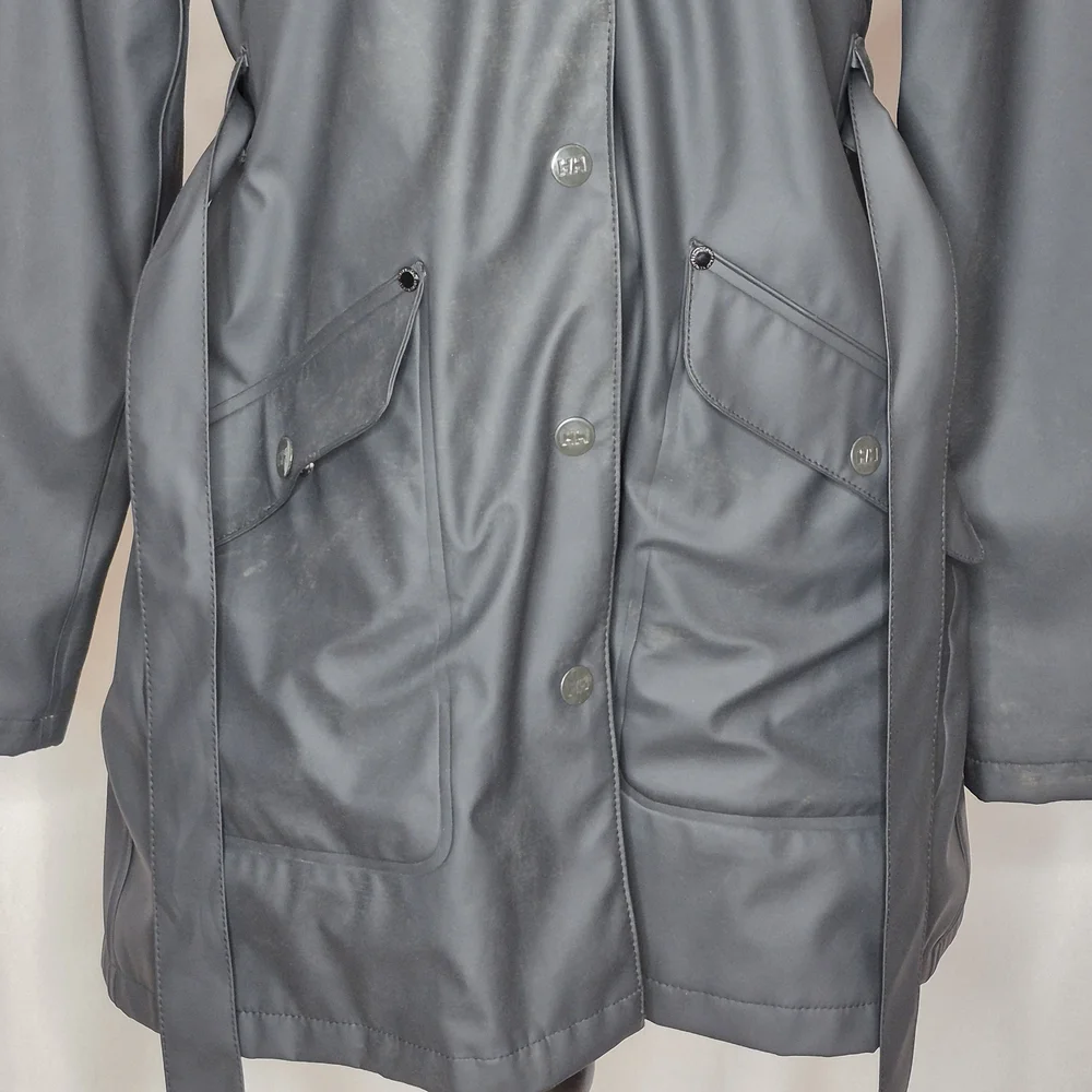 Helly Hansen Kirkwall Hooded Raincoat **Stains - Size L - Picture 8 of 16
